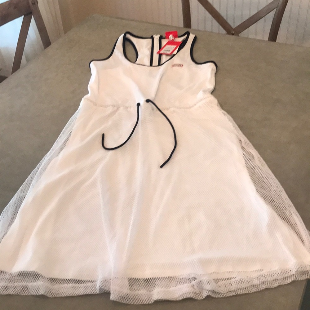 Hunter rasorback white dress